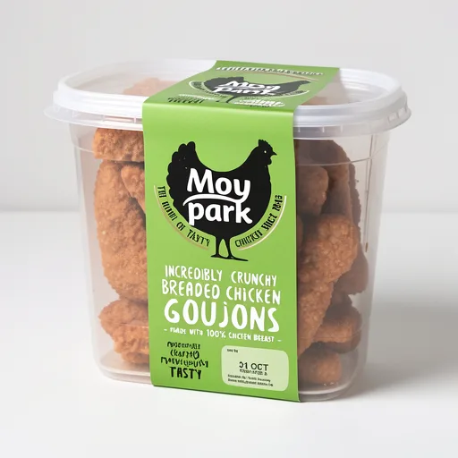 Moy Park Crispy Breaded Chicken Goujons 430g