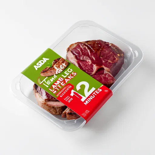 ASDA Tender Lamb Leg Steaks 300g