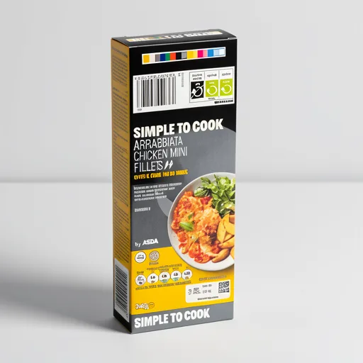ASDA Arrabbiata Chicken Mini Fillets 345g