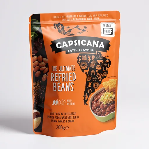 Capsicana Latin Flavour Mexican Style Refried Pinto Beans 200g