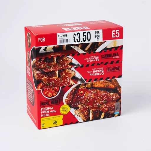 ASDA Extreme Heat Carolina Reaper Pork Ribs 600g