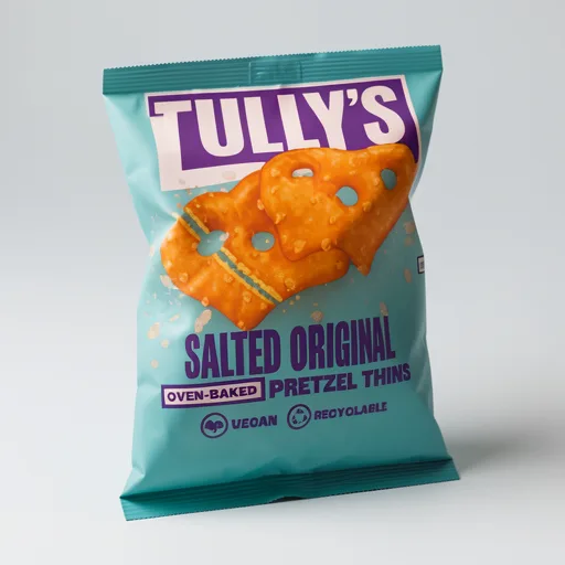 Olly's Pretzels Salted Original Oven-Baked Pretzel Thins 140g