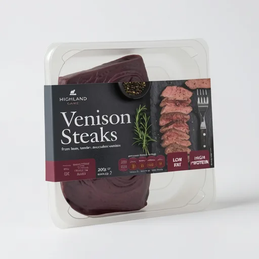 Highland Game Venison Steaks 200g