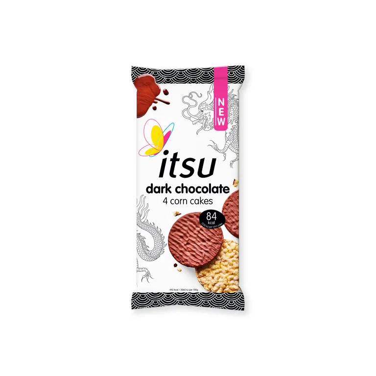 itsu Dark Chocolate Corn Cakes