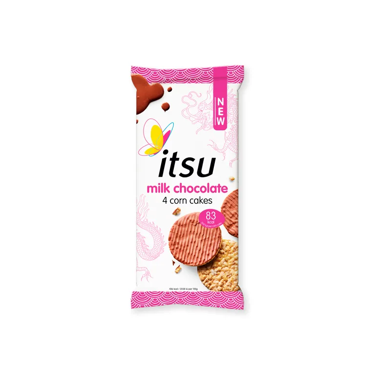 itsu Milk Chocolate Corn Cakes