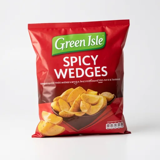 Green Isle Spicy Wedges 600g