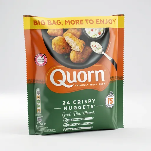 Quorn Vegetarian 24 Crispy Nuggets Family Value Pack