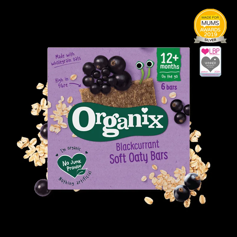 Organix Blackcurrant Soft Oaty Bars