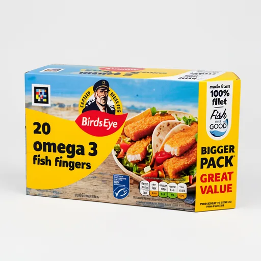 Birds Eye 20 Omega 3 Fish Fingers 560g