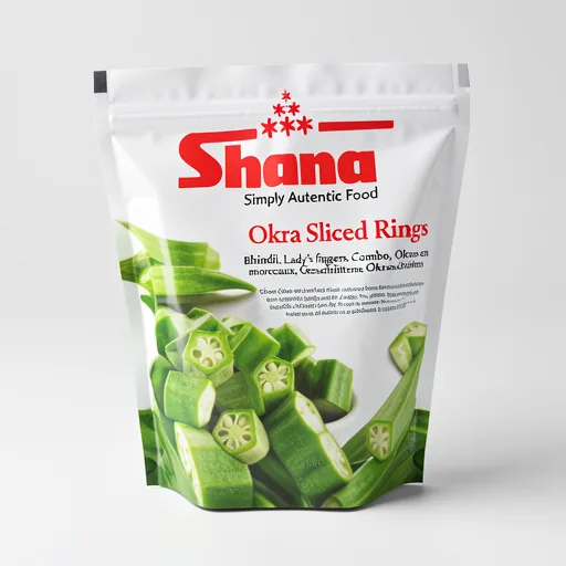 Shana Okra Sliced Rings 300g