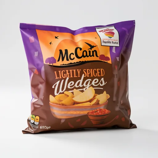 McCain Lightly Spiced Wedges 650g