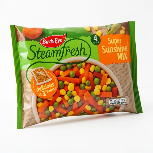 Birds Eye Steamfresh Super Sunshine Steam Bags x4 540g