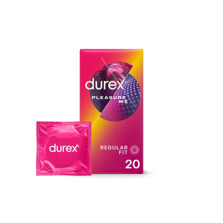 Durex Pleasure Me Ribbed and Dotted Condoms