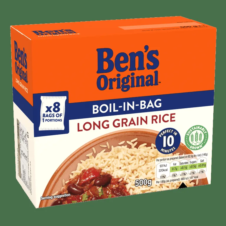 Ben's Original Boil-In-Bag Long Grain Rice