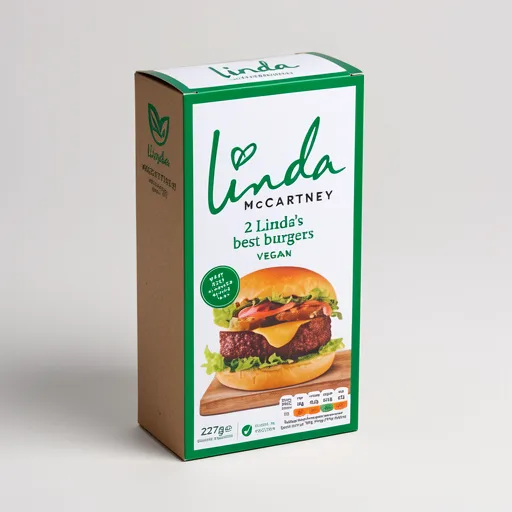 Linda McCartney's Vegan 2 Linda's Best Burgers 227g