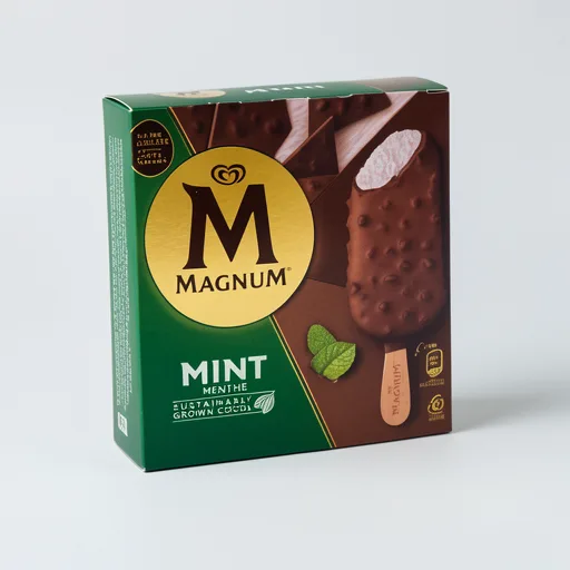 Magnum Mint Ice Cream Sticks 3x100ml