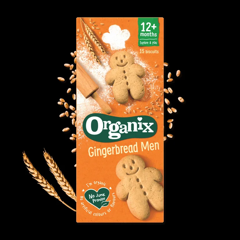 Organix Mini Gingerbread Men 