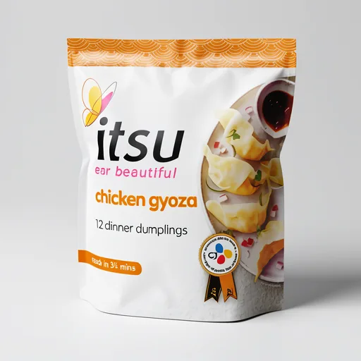 Itsu 12 chicken gyoza dinner dumplings 240g