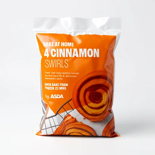 ASDA Bake at Home 4 Cinnamon Swirls 318g