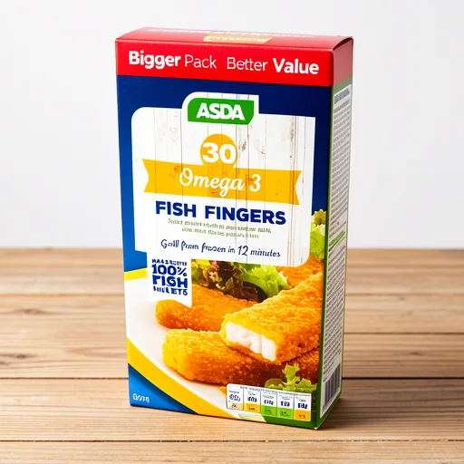 ASDA 30 Omega 3 Fish Fingers 900g