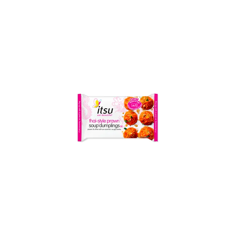 itsu thai style prawn soup dumplings 168g