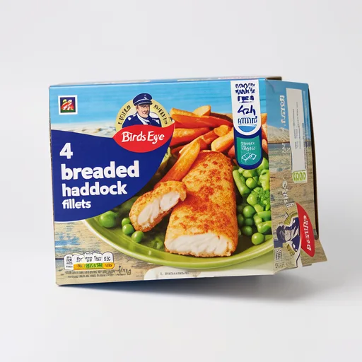 Birds Eye 4 Breaded Haddock Fillets 400g
