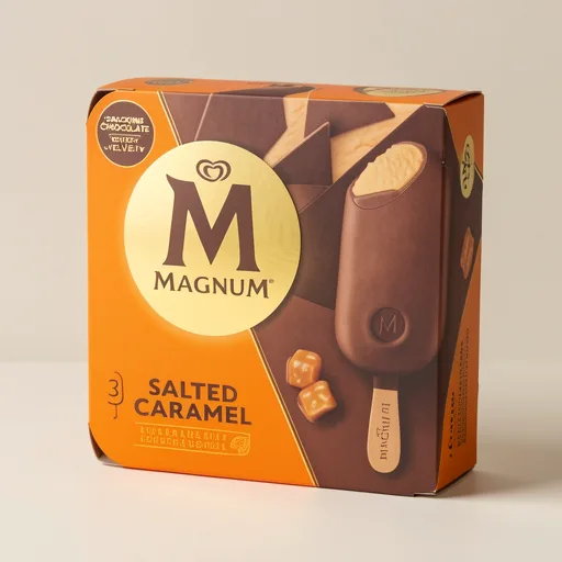 Magnum Salted Caramel Ice Cream Sticks 3x100ml