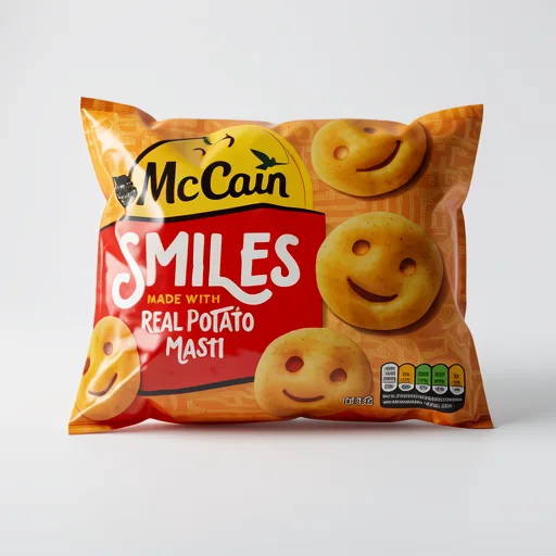 McCain Potato Smiles 454g