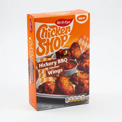 Birds Eye Chicken Shop Chicken Wings - Hickory BBQ 375g
