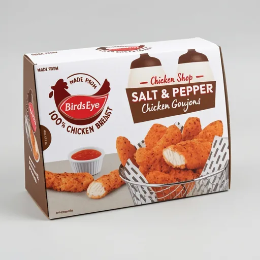 Birds Eye Chicken Shop Salt & Pepper Chicken Goujons 325G