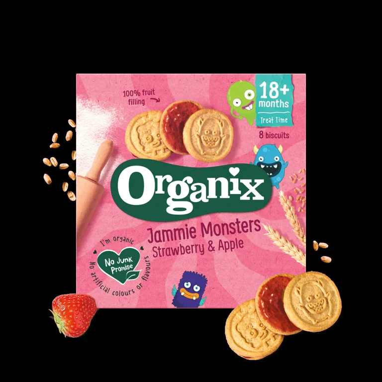 Organix Jammie Monsters Biscuits