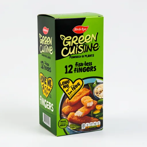 Birds Eye 12 Green Cuisine Vegan Fishless Fingers 336g