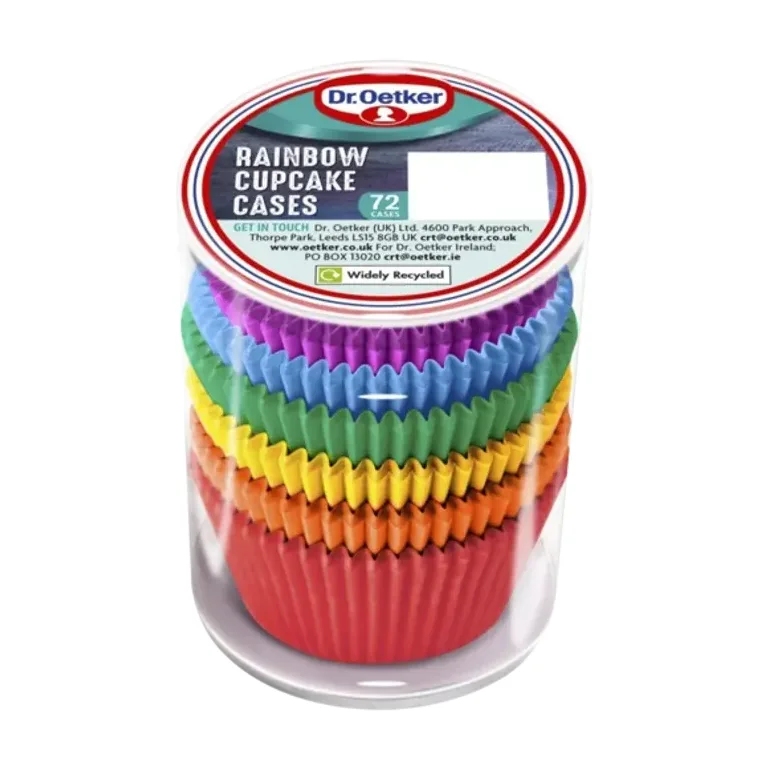 Dr. Oetker Rainbow Cupcake Cases 