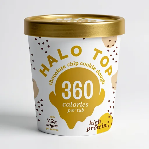Halo Top Ice Cream Chocolate Chip Cookie Dough 460ml