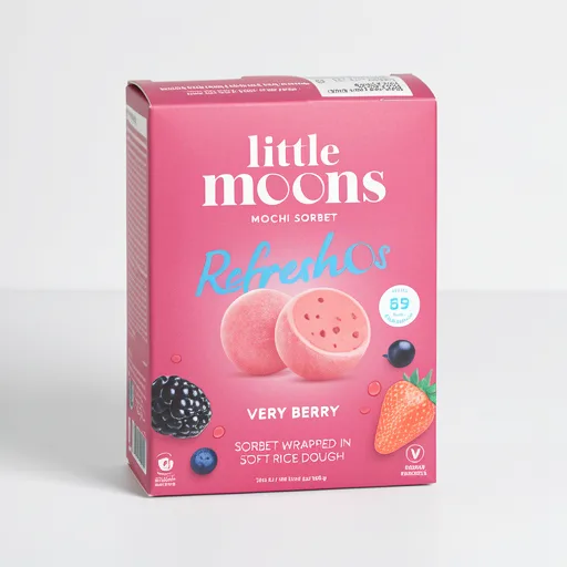 Little Moons Refreshos Very Berry Mochi Sorbet 6x32g