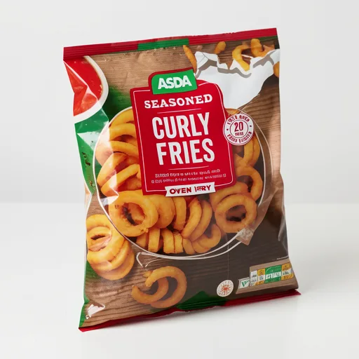 ASDA Seasoned Curly Fries 750g