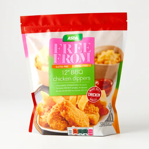 ASDA Free From Free From by  12 BBQ Chicken Dippers 360g