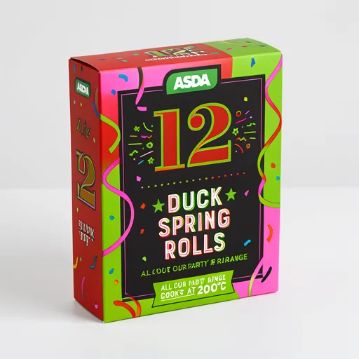 ASDA 12 Party Duck Spring Rolls 216g