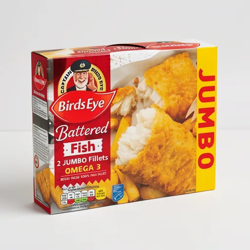 Birds Eye 2 Jumbo Battered Fish Fillets