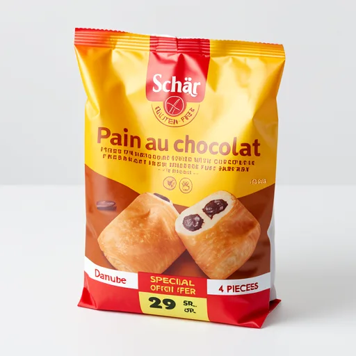 Schar Gluten-Free Pain Au 4 Chocolat 260g