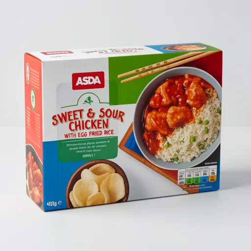 ASDA Sweet & Sour Chicken with Egg Fried Rice 400g