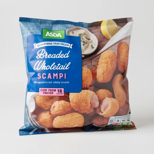 ASDA Breaded Wholetail Scampi 300g