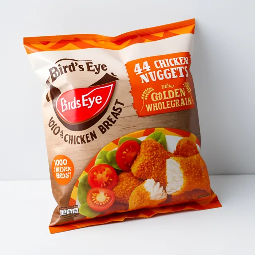 Birds Eye 44 Chicken Nuggets with Golden Wholegrain 695g