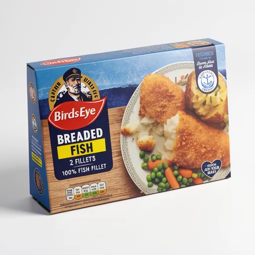 Birds Eye 2 Breaded Fish Fillets 200G