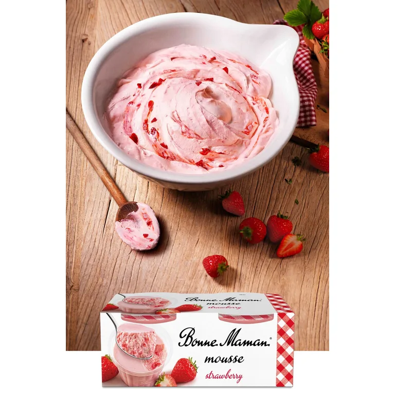Bonne Maman Strawberry Mousse Dessert 