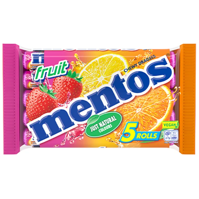 Mentos Fruit 38g