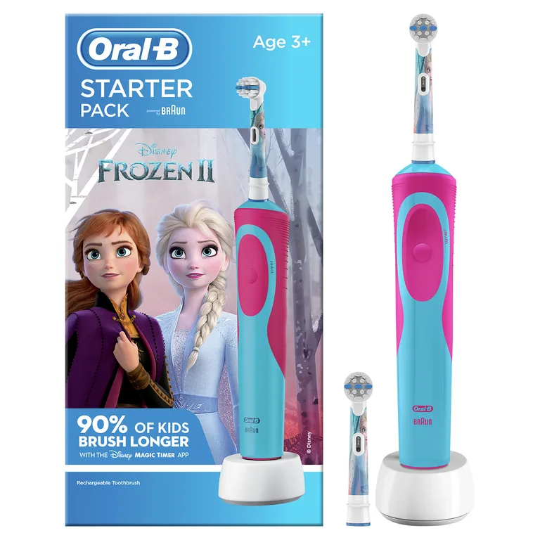Oral-B Electric Toothbrush Featuring Frozen Characters Powered by Braun