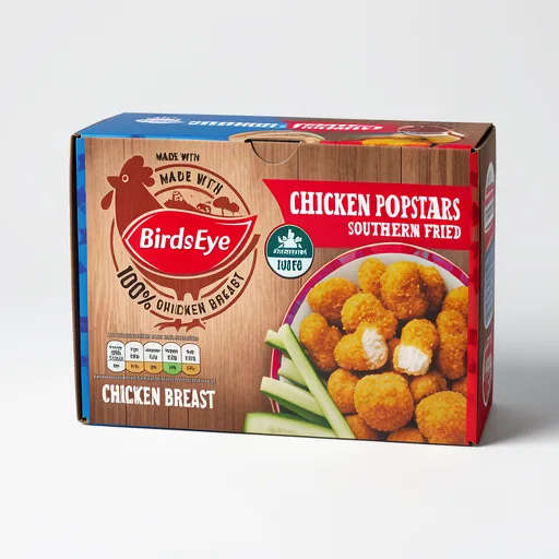 Birds Eye Southern Fried Breaded Chicken Popstars 150g
