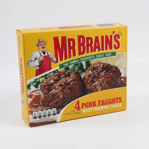Mr Brains Mr Brains 4 Pork Faggots 439g