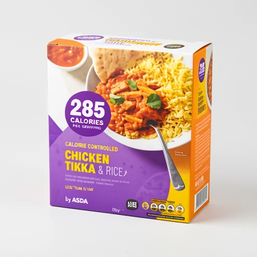 ASDA Calorie Controlled Chicken Tikka with Rice 350g